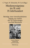 Vogel / Carl / Schneider |  Medienereignisse im 18. und 19. Jahrhundert | Buch |  Sack Fachmedien