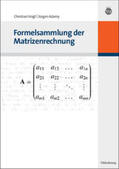 Adamy / Voigt |  Formelsammlung der Matrizenrechnung | Buch |  Sack Fachmedien
