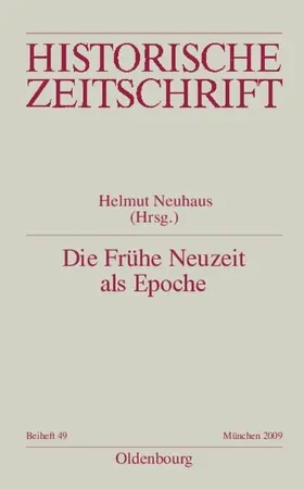 Neuhaus |  Die Frühe Neuzeit als Epoche | Buch |  Sack Fachmedien