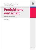 Rollberg / Burchert / Hering |  Produktionswirtschaft | Buch |  Sack Fachmedien