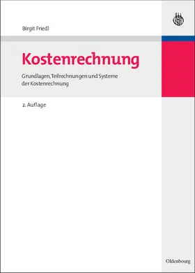 Friedl |  Kostenrechnung | Buch |  Sack Fachmedien