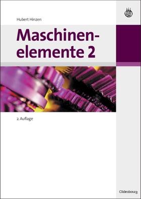 Hinzen |  Maschinenelemente 2 | eBook | Sack Fachmedien