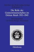 Hausmann |  Die Rolle der Geisteswissenschaften im Dritten Reich 1933–1945 | eBook | Sack Fachmedien