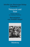 Klippel |  Naturrecht und Staat | eBook | Sack Fachmedien