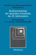 Doering-Manteuffel |  Strukturmerkmale der deutschen Geschichte des 20. Jahrhunderts | eBook | Sack Fachmedien