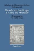 Simon |  Eherecht und Familiengut in Antike und Mittelalter | eBook | Sack Fachmedien