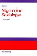 Runkel |  Allgemeine Soziologie | eBook | Sack Fachmedien