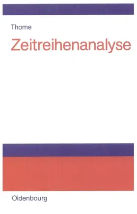 Thome | Zeitreihenanalyse | E-Book | www.sack.de