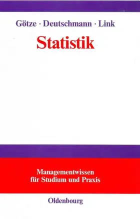 Götze / Deutschmann / Link |  Statistik | eBook | Sack Fachmedien