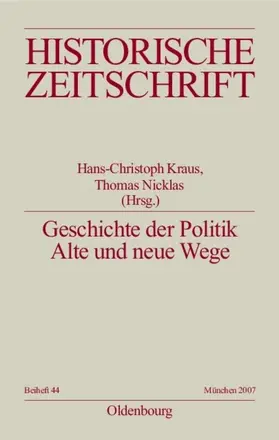 Nicklas / Kraus |  Geschichte der Politik | Buch |  Sack Fachmedien