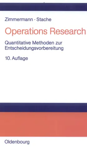 Zimmermann / Stache | Operations Research | E-Book | sack.de