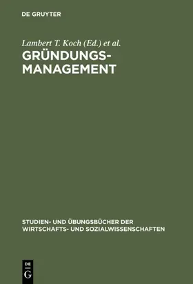 Koch / Zacharias |  Gründungsmanagement | eBook | Sack Fachmedien