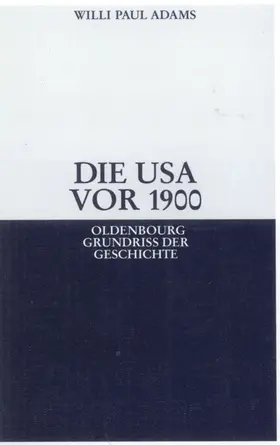 Adams | Die USA vor 1900 | E-Book | www.sack.de