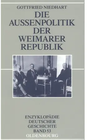 Niedhart | Die Außenpolitik der Weimarer Republik | E-Book | sack.de