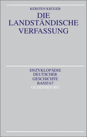 Krüger |  Die Landständische Verfassung | eBook | Sack Fachmedien