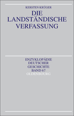 Krüger | Die Landständische Verfassung | E-Book | sack.de