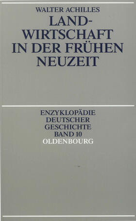 Achilles | Landwirtschaft in der Frühen Neuzeit | E-Book | sack.de