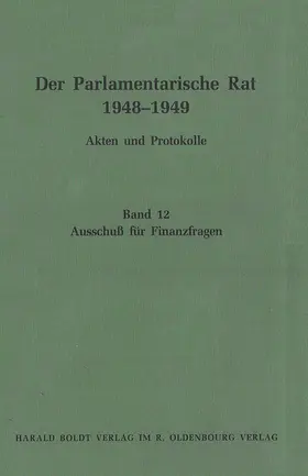 Feldkamp / Müller |  Ausschuß für Finanzfragen | eBook | Sack Fachmedien