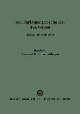 Pikart / Werner |  Ausschuß für Grundsatzfragen | eBook | Sack Fachmedien