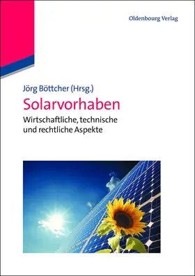 Böttcher |  Solarvorhaben | Buch |  Sack Fachmedien