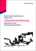 Urnik / Kaltenbrunner |  Unternehmensführung | Buch |  Sack Fachmedien