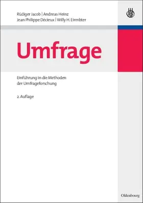Jacob / Heinz / Décieux | Umfrage | E-Book | sack.de
