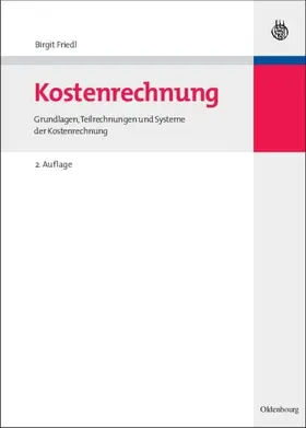 Friedl |  Kostenrechnung | eBook | Sack Fachmedien