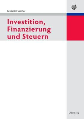 Hölscher | Investition, Finanzierung und Steuern | E-Book | sack.de