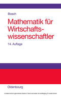 Bosch |  Mathematik für Wirtschaftswissenschaftler | eBook | Sack Fachmedien