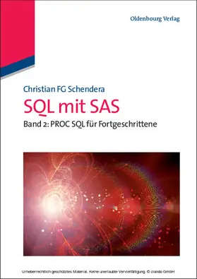 Schendera |  SQL mit SAS | eBook | Sack Fachmedien