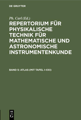 Carl | ATLAS (mit Tafel I–XXI) | E-Book | sack.de