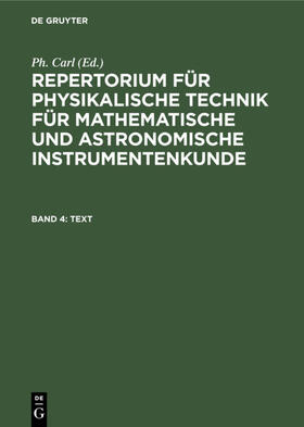 Carl | Text | Buch | 978-3-486-72056-3 | sack.de