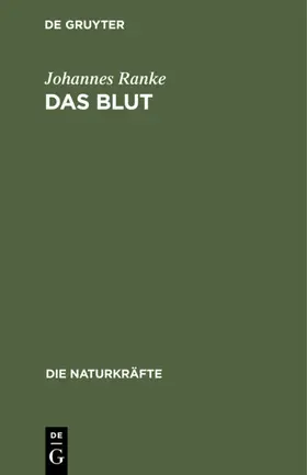 Ranke |  Das Blut | Buch |  Sack Fachmedien
