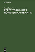 Egerer |  Repetitorium der höheren Mathematik | Buch |  Sack Fachmedien