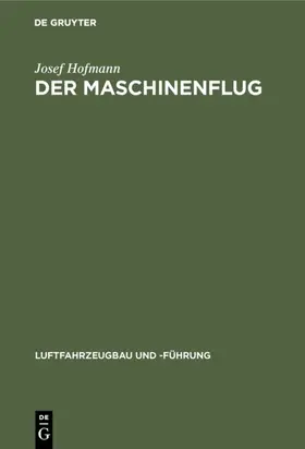 Hofmann | Der Maschinenflug | E-Book | www.sack.de