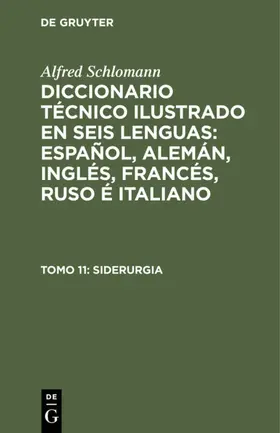 Schlomann |  Siderurgia | eBook | Sack Fachmedien