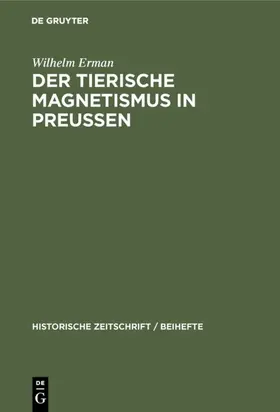 Erman | Der Tierische Magnetismus in Preussen | E-Book | www.sack.de