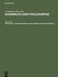 Baeumler / Forke / Schröter |  Handbuch der Philosophie, Abteilung V, Die Gedankenwelt des chinesischen Kulturkreises | Buch |  Sack Fachmedien