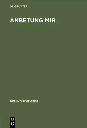  Anbetung mir | eBook | Sack Fachmedien