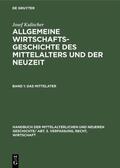 Below / Kulischer / Meinecke |  Das Mittelalter | eBook | Sack Fachmedien