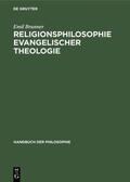 Brunner |  Religionsphilosophie evangelischer Theologie | eBook | Sack Fachmedien