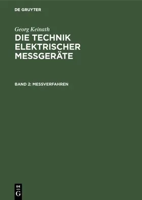 Keinath |  Messverfahren | eBook | Sack Fachmedien