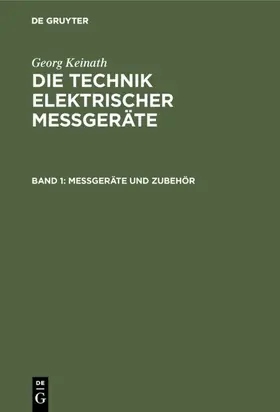 Keinath |  Messgeräte und Zubehör | eBook | Sack Fachmedien