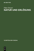 Dacqué |  Natur und Erlösung | Buch |  Sack Fachmedien