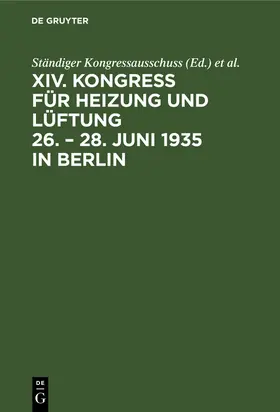 Heilmann |  26.-28. Juni 1935, Berlin | Buch |  Sack Fachmedien
