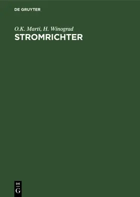 Marti / Winograd / Gramisch | Stromrichter | Buch | 978-3-486-76738-4 | www.sack.de