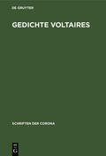  Gedichte Voltaires | Buch |  Sack Fachmedien