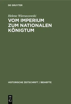 Wieruszowski | Vom Imperium zum Nationalen Königtum | E-Book | www.sack.de
