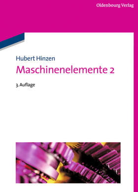 Hinzen |  Maschinenelemente 2 | eBook | Sack Fachmedien