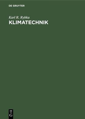 Rybka |  Klimatechnik | Buch |  Sack Fachmedien